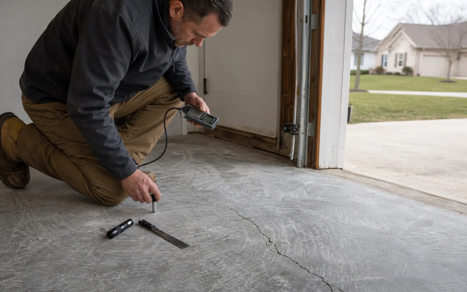 Supplied archive illustration of concrete prep; not a completed company project